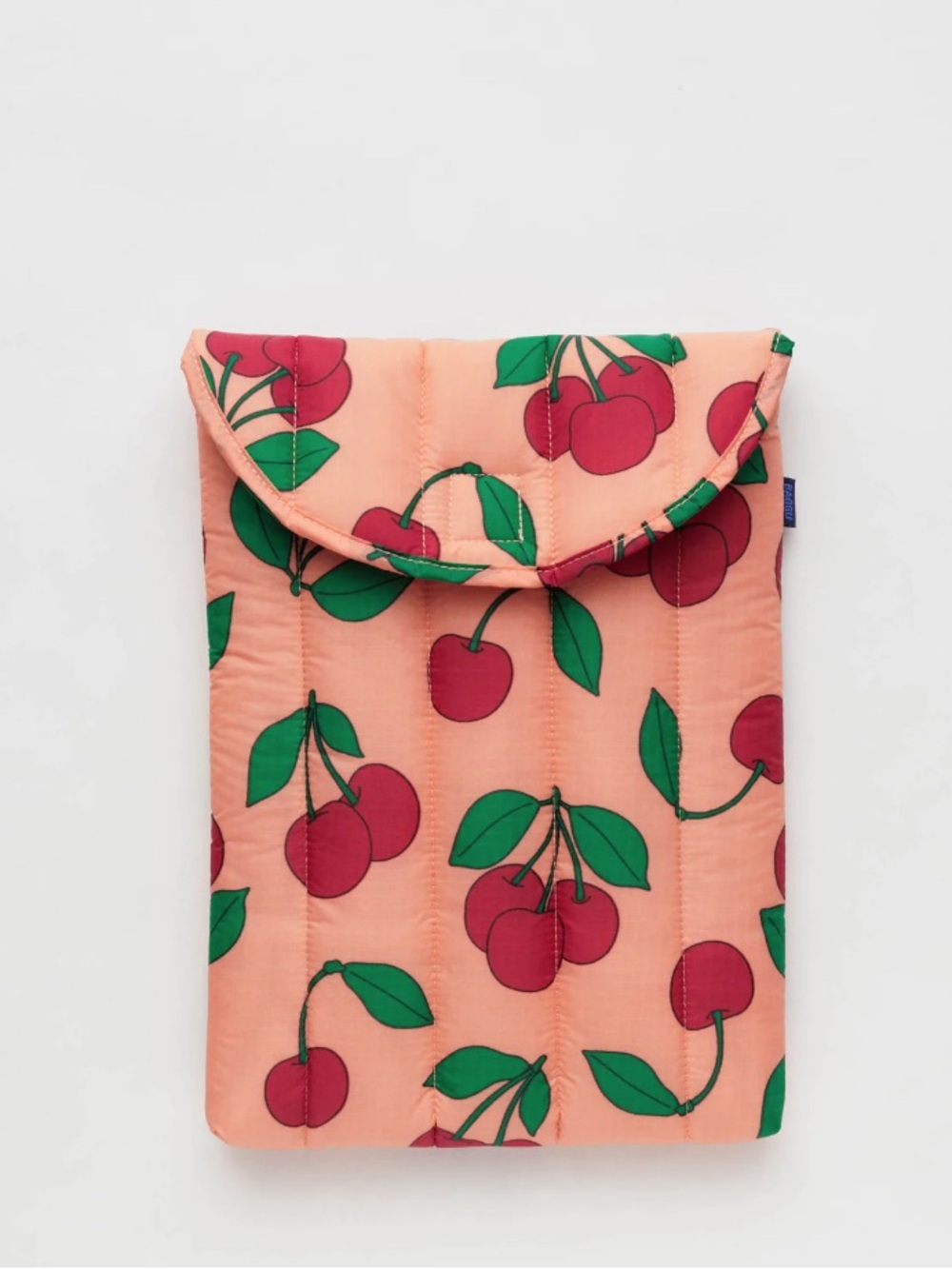 BAGGU Puffy Laptop Sleeve 13”/14” Sherbert Cherry - Picture 2 of 10